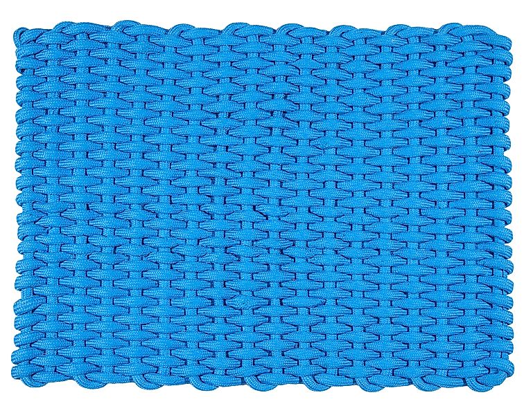 pad Fußmatte Türmatte geflochten 52x72-blau INDOOR günstig online kaufen