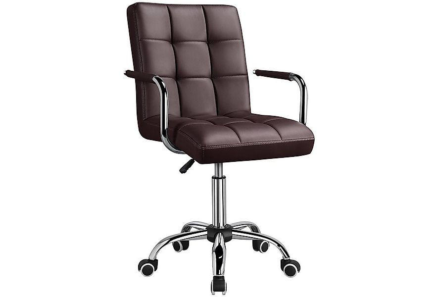 Yaheetech Drehstuhl höhenverstellbar Chefsessel, ergonomischer Bürostuhl au günstig online kaufen