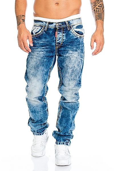 Cipo & Baxx Regular-fit-Jeans Jeans Hose günstig online kaufen