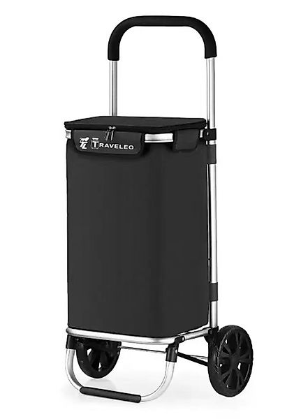Cheffinger Einkaufstrolley 40L Einkaufsroller Aluminium klappbar günstig online kaufen
