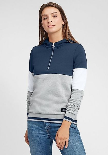 OXMO Hoodie OXOmara Kapuzenpullover mit Reißverschluss günstig online kaufen