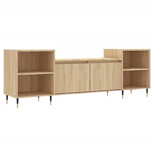 vidaXL TV-Schrank Sonoma-Eiche 160x35x55 cm Holzwerkstoff 831335 günstig online kaufen