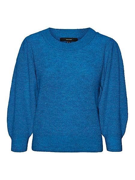 Vero Moda Rundhalspullover VMVIGGA 3/4 RIB günstig online kaufen