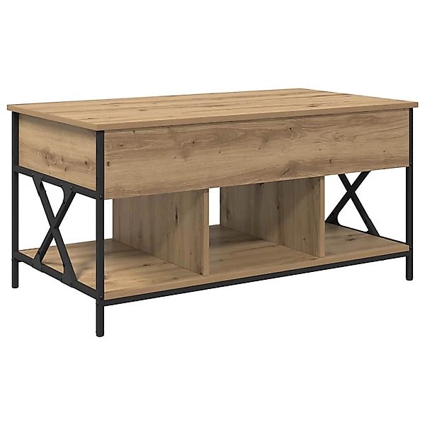 vidaXL Couchtisch Artisan-Eiche 100 x 55 x 50 cm Holzwerkstoff 883036 günstig online kaufen