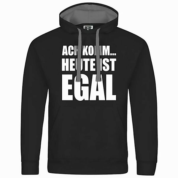 deinshirt Kapuzenpullover Herren Kapuzenpullover Ach komm Heute ist egal Mi günstig online kaufen