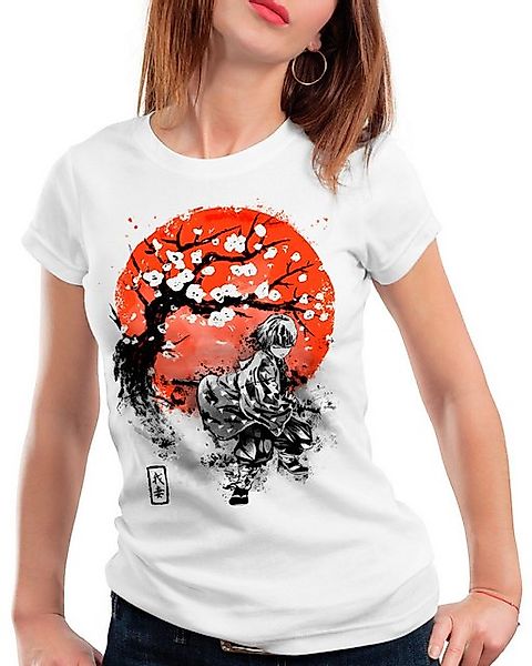 style3 T-Shirt Inked Thunder demon slayer anime japan manga cosplay günstig online kaufen