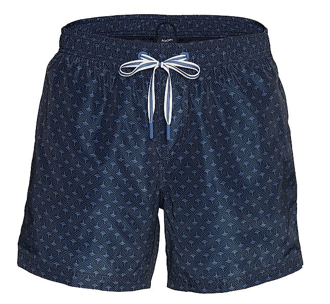 JOOP Badeshorts "Diamond Cornflower", Signature-Design, kleine Schlitze an günstig online kaufen