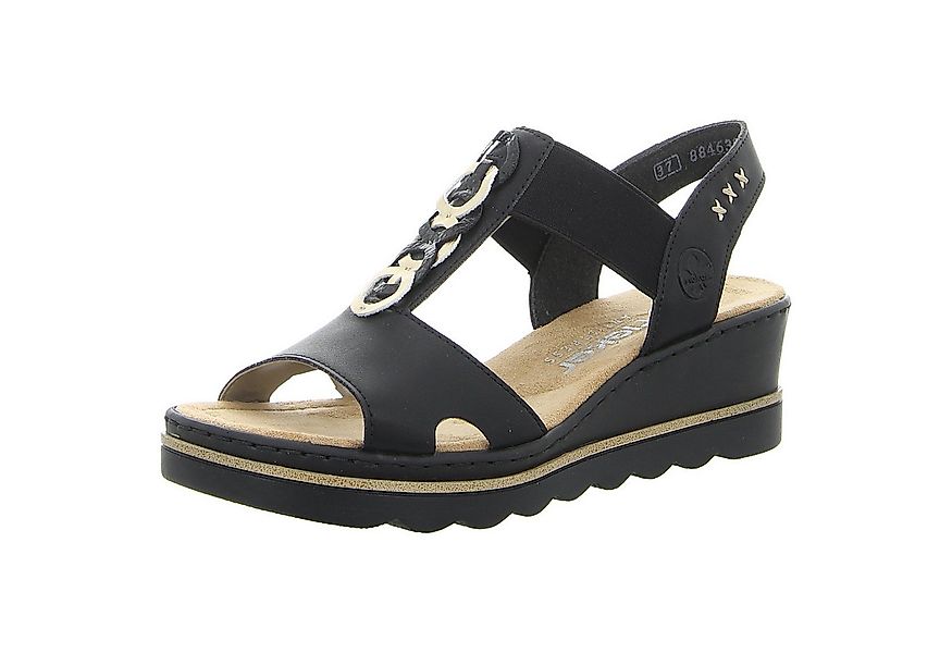 Rieker Schwarz Sandale günstig online kaufen