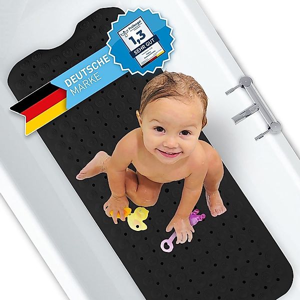FLIPLINE® Badematte, 1 x Badematte Schwarz, günstig online kaufen