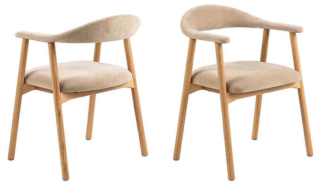 ACTONA GROUP Esszimmerstuhl Addi, 2er-Set, gepolstert, günstig online kaufen