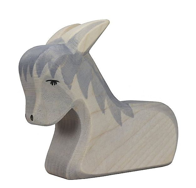 Ostheimer Krippenfigur Esel liegend grau Weihnachten Made in Germany (Set, günstig online kaufen