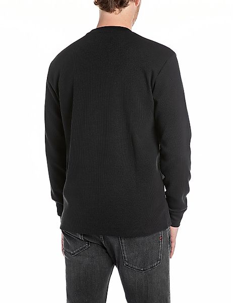Replay Longsleeve, Regular Fit, Rundhalsform günstig online kaufen