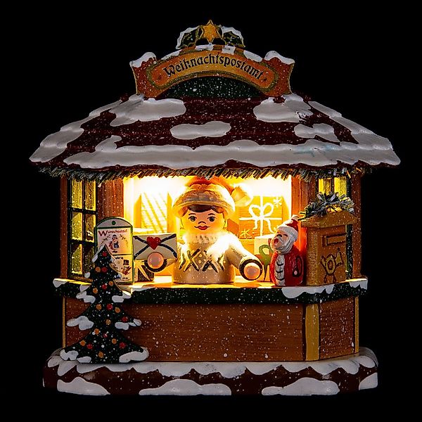 Hubrig Volkskunst GmbH Dekofigur Winterkinder Weihnachtspostamt günstig online kaufen