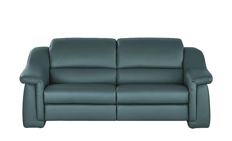 himolla Ledersofa  1501 ¦ türkis/petrol ¦ Maße (cm): B: 202 H: 84 T: 106.0 günstig online kaufen
