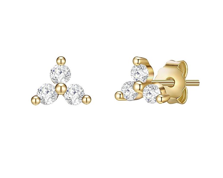 Lulu & Jane Paar Ohrstecker Set: AV220 (2-tlg), mit Zirkonia günstig online kaufen