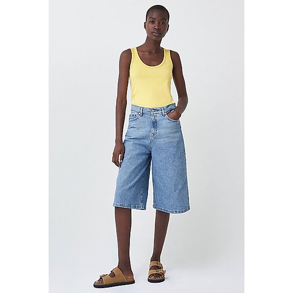 Salsa Jeans 124516-402 / Timeless Kurzarm U-ausschnitt T-shirt XL Yellow günstig online kaufen