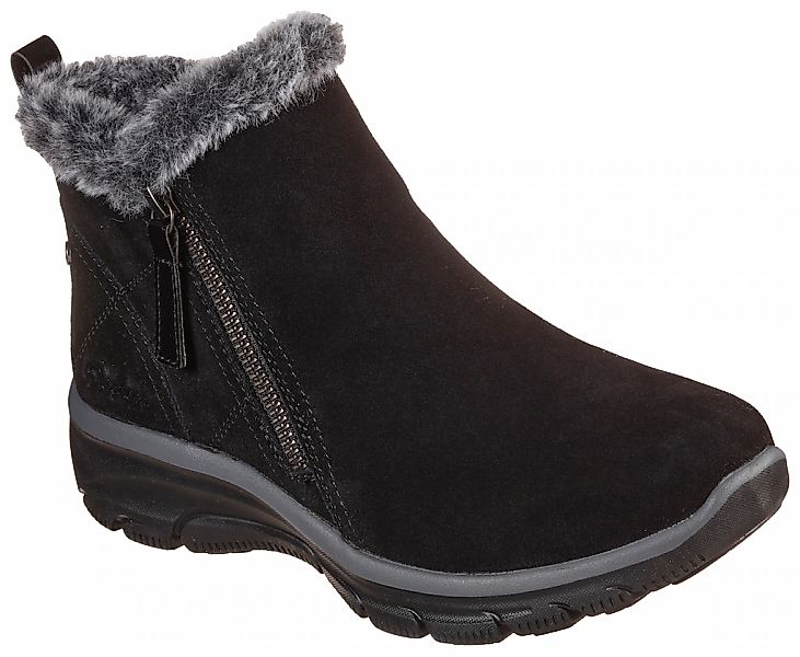Skechers EASY GOING - HIGH ZIP Winterboots Winterschuh mit Fellimitatkragen günstig online kaufen