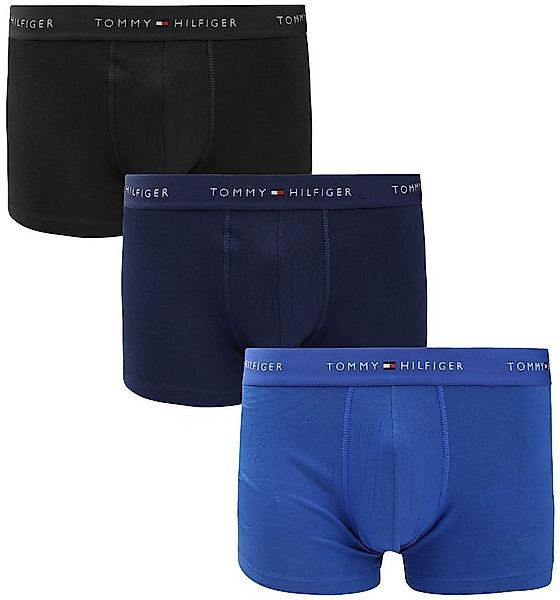 Tommy Hilfiger Boxer Trunk 3-Pack Blau - Größe XL günstig online kaufen