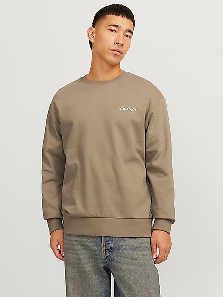 Jack & Jones Sweatshirt "JJEBRADLEY GRAPHIC SWEAT CREW NOOS", mit Front und günstig online kaufen