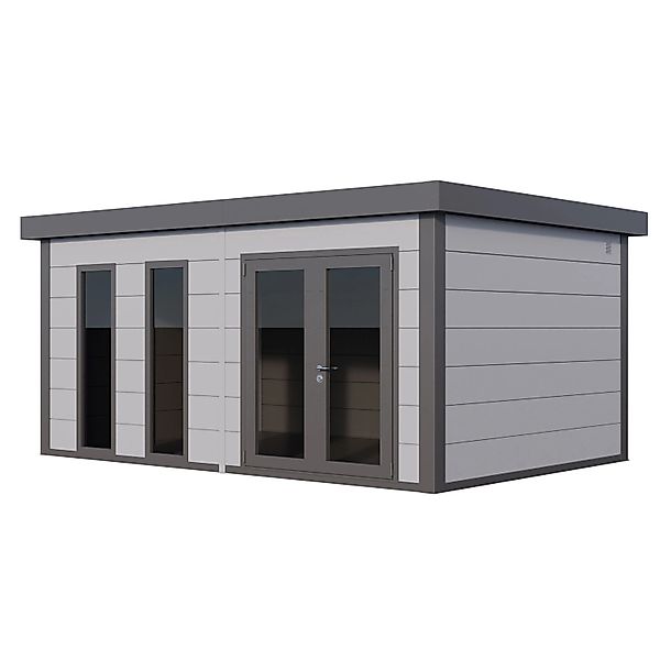 Gerätehaus Luminato 5436+ Hellgrau 538 cm x 358 cm günstig online kaufen