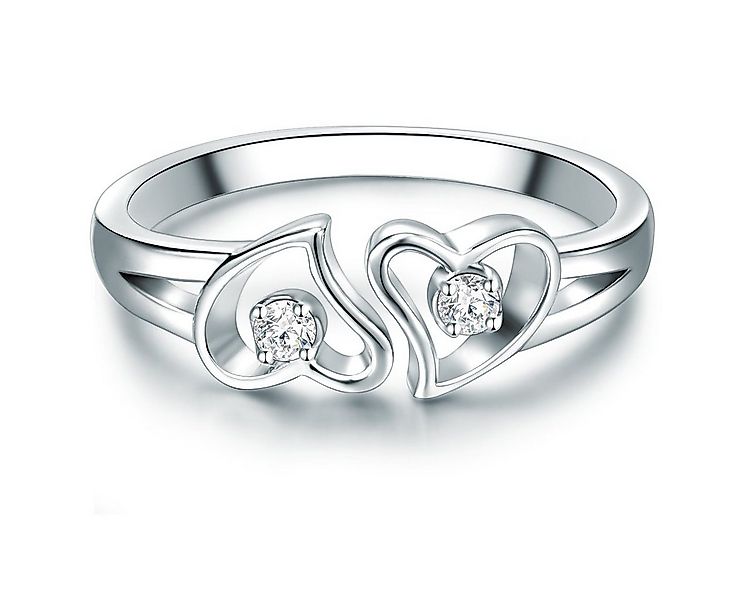 Trilani Silberring silber, mit Zirkonia im Brillant-Look günstig online kaufen