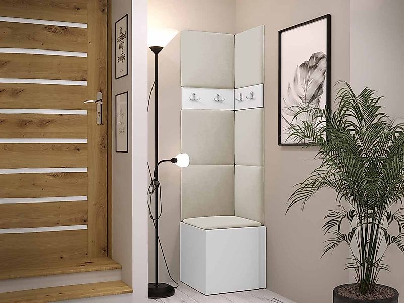 MIRJAN24 Garderoben-Set Orion XXI, (Komplett-Set, Schuhschrank, 2x Kleiderh günstig online kaufen