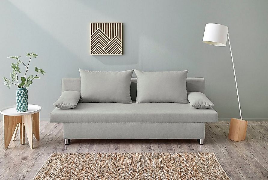 Jockenhöfer Gruppe Schlafsofa B: 191 cm, Liegefl. 120x191 cm, mit Bettfunkt günstig online kaufen