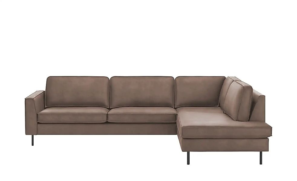 SOHO Ecksofa aus recyceltem Leder Skaisa ¦ braun ¦ Maße (cm): B: 296 H: 85 günstig online kaufen
