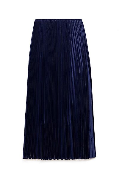touche prive Zipfelrock Elastisch Taille Maxi Faltenrock Damen, Elegant Pli günstig online kaufen