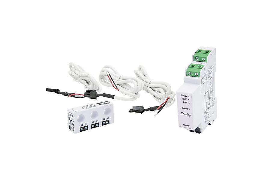 Shelly Drehstromzähler SHELLY Energiezähler Pro 3EM-3CT63, Wlan, BT, LAN günstig online kaufen