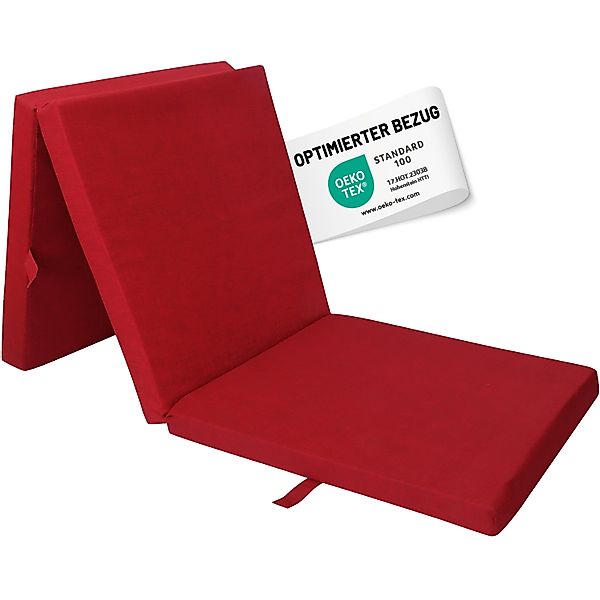 Klappmatratze Faltmatratze, RelaxXL, 7 cm hoch, günstig online kaufen
