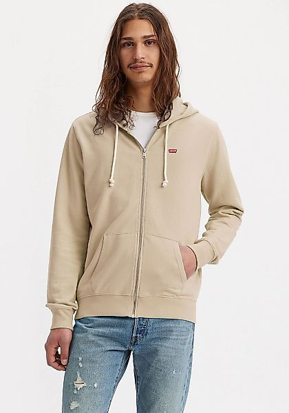 Levis Kapuzensweatjacke "NEW ORIGINAL ZIP UP" mit Logo-Stickerei und Kängur günstig online kaufen