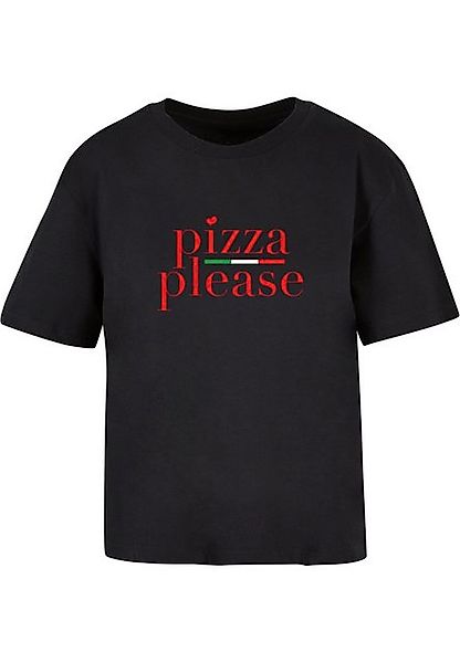 Miss Tee T-Shirt Miss Tee Damen Pizza Please Tee (1-tlg) günstig online kaufen