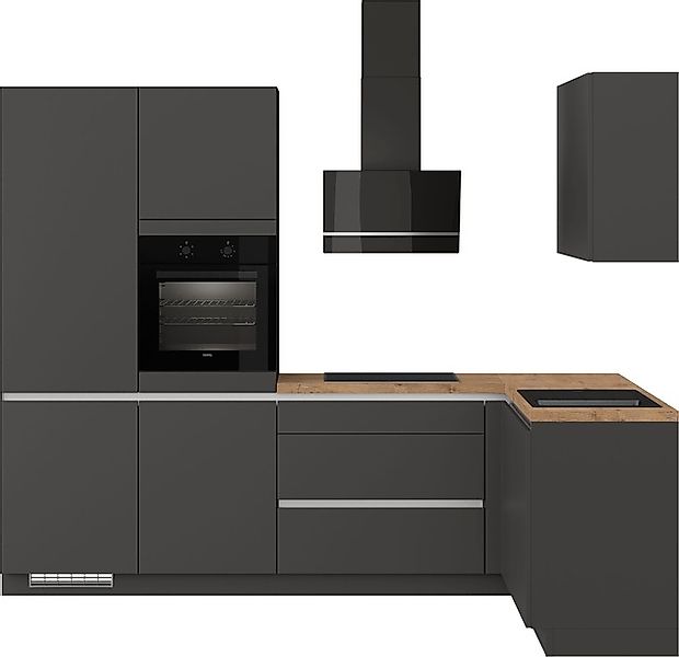 IMPULS KÜCHEN Winkelküche »"Dublin", Ausrichtung wählbar, Schubkästen mit S günstig online kaufen