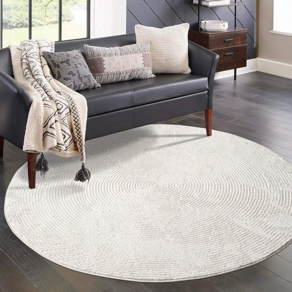 Carpet City Teppich "ANTIK481" rund 10 mm Höhe Kurzflor, 3D-Optik, Klassisc günstig online kaufen