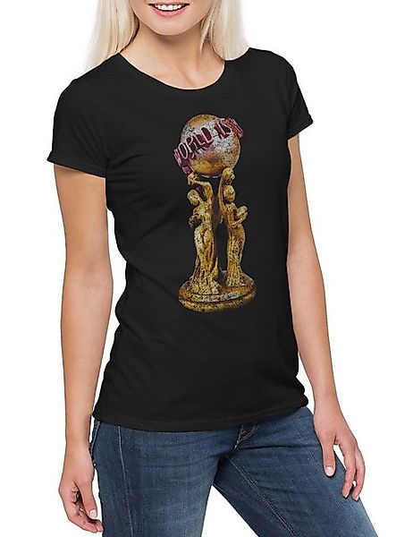 Urban Backwoods Print-Shirt Scarface The World Is Yours Damen T-Shirt Tony günstig online kaufen