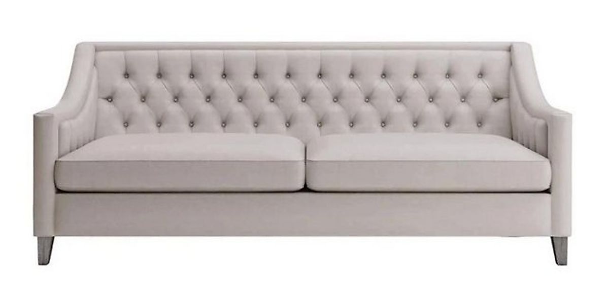 Xlmoebel Chesterfield-Sofa Neu Original Möbel Weißes Chesterfield-Sofa mit günstig online kaufen