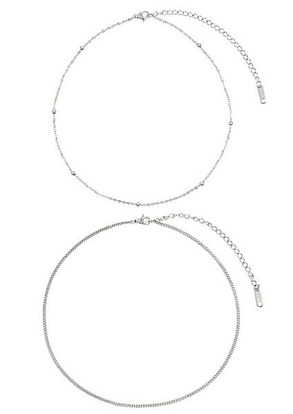 Hey Happiness Edelstahlketten-Set Layer Choker 18K Gold Roségold, Ketten Se günstig online kaufen