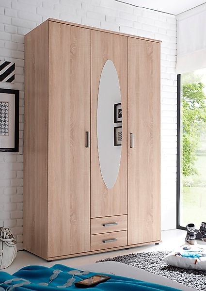 Schlafkontor Kleiderschrank Paul Schlafzimmerschrank mit Spiegel günstig online kaufen