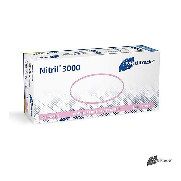 DocMed Nitril-Handschuhe Nitril 3000 U.-Handschuhe, PF, Gr. XS/S/M/L/XL (Ei günstig online kaufen