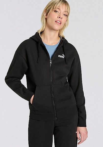 PUMA Kapuzensweatshirt ESS SMALL NO. 1 LOGO COMFORT FULL-ZIP HOODIE FL mit günstig online kaufen