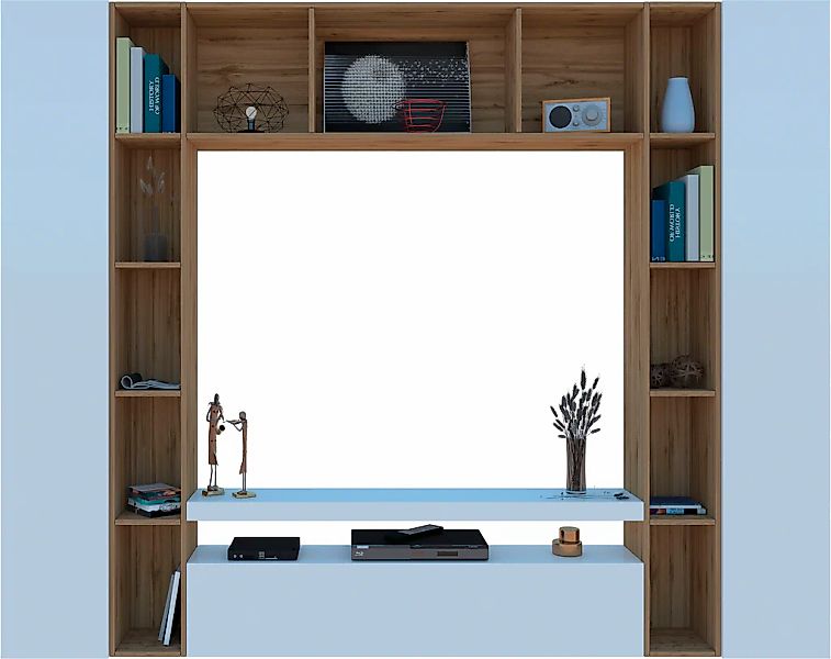 Home affaire Wohnwand "Brooklyn" 6 Stk. tlg. günstig online kaufen