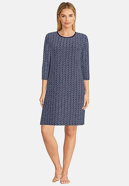 GÖTZBURG Nachthemd Galway 3/4 Ärmel, Rundhalsausschnitt, knielang, Baumwoll günstig online kaufen