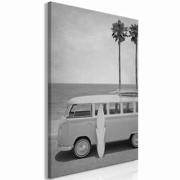 artgeist Wandbild Holiday Travel (1 Part) Vertical schwarz/weiß Gr. 40 x 60 günstig online kaufen