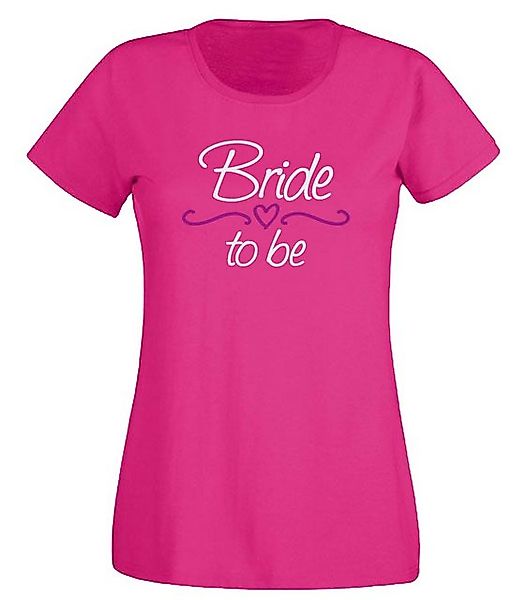 G-graphics T-Shirt Damen T-Shirt - Bride to be JGA-Shirt, Junggesellinnen-A günstig online kaufen