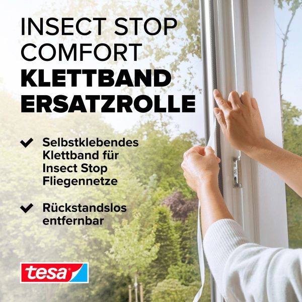 tesa Insektenschutz-Fensterrahmen Insect Stop COMFORT selbstklebendes günstig online kaufen