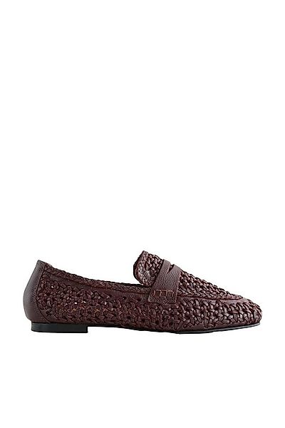 Next Forever Comfort® Geflochtene Slipper aus Leder Loafer (1-tlg) günstig online kaufen