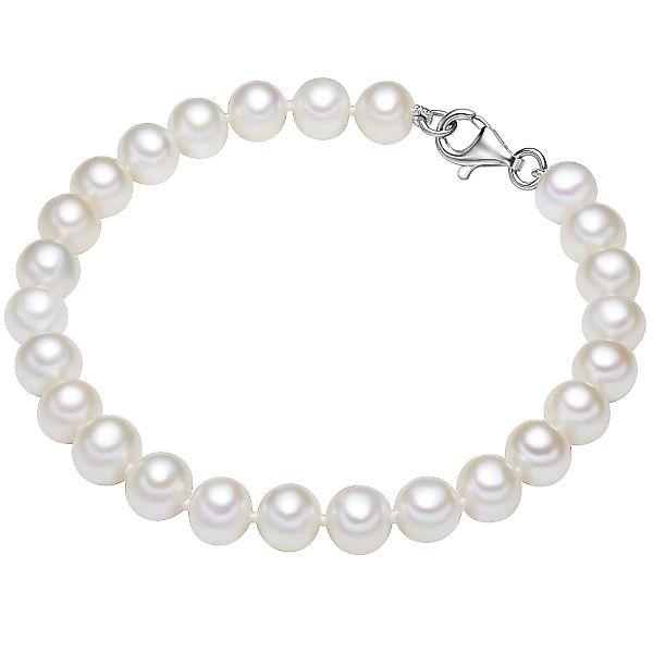 Valero Pearls Perlenarmband silber, mit Süßwasser-Zuchtperle günstig online kaufen