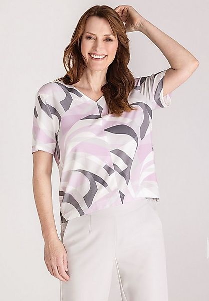 FRANK WALDER T-Shirt mit abstraktem Print günstig online kaufen