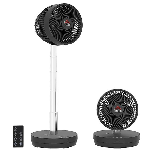 HOMCOM Standventilator Tischventilator mit Fernbedienung und günstig online kaufen